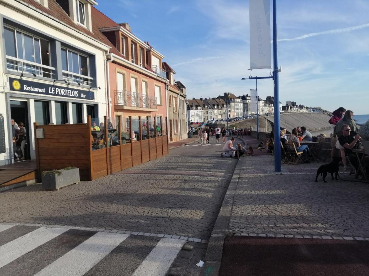 Appt face mer Le Portel Exterior foto